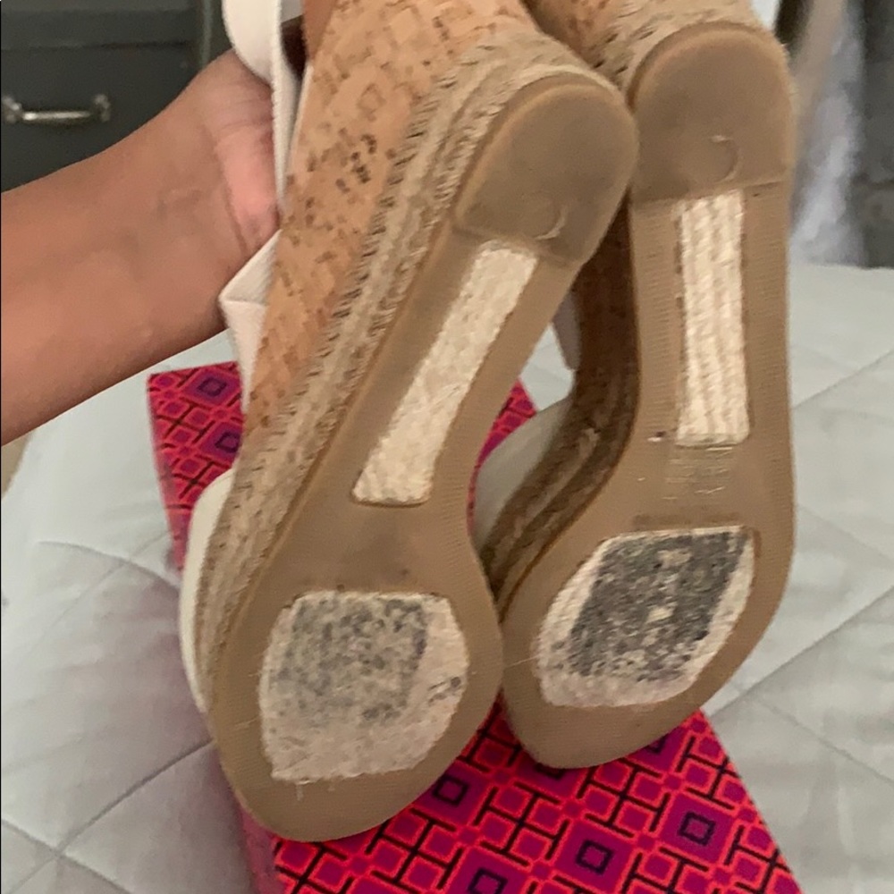 Tory Burch wedge espadrilles FITS SIZE 8 - Picture 3 of 3